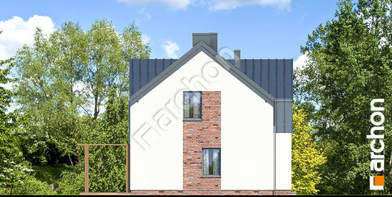 Бочний фасад Будинок в гунерах (БА) вер. 2