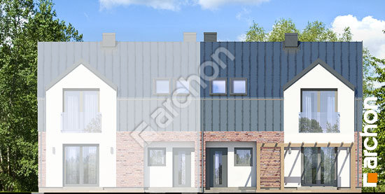 Дворовий фасад Будинок в гунерах (БА) вер. 2