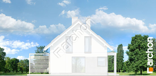 Бочний фасад Будинок в брусниці (БН)