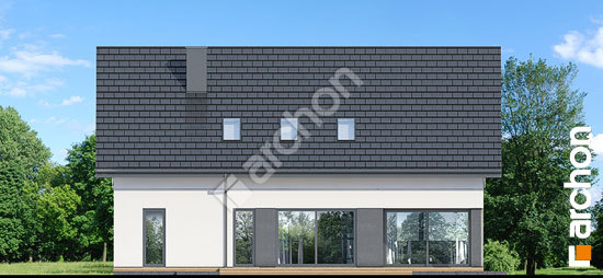 Дворовий фасад Будинок в альстромеріях (ГЕ)