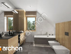 Проект дома ARCHON+ Дом в люцерне 5 вер.2 визуализация ванной (визуализация 3 вид 2)