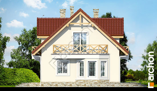 Бочний фасад Будинок у винограді 4 вер.2