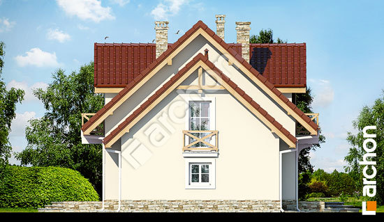 Боковой фасад Дом в винограде 4 вер.2