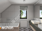 Проект будинку ARCHON+ Будинок в хлорофітумі 11 візуалізація ванни (візуалізація 3 від 1)