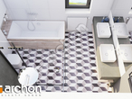 Проект будинку ARCHON+ Будинок в хлорофітумі 11 візуалізація ванни (візуалізація 3 від 4)