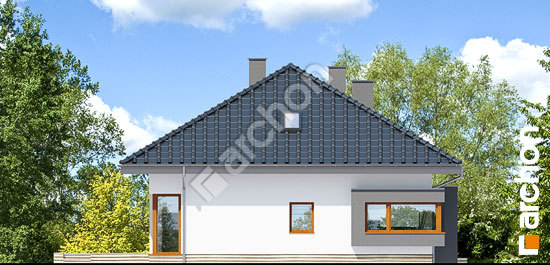 Боковой фасад Дом под красной рябиной 11 (Н)