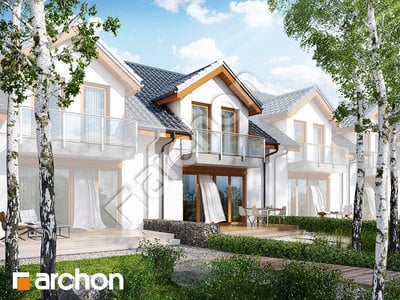 Проект дома ARCHON+ Дом под гинко 6 (ГС) Вид 2