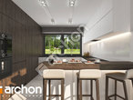 Проект будинку ARCHON+ Будинок в ренклодах 15 (Г2А) візуалізація кухні 1 від 1
