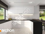 Проект будинку ARCHON+ Будинок в ренклодах 15 (Г2А) візуалізація кухні 1 від 2