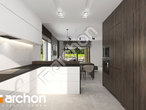 Проект будинку ARCHON+ Будинок в ренклодах 15 (Г2А) візуалізація кухні 1 від 3