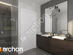 Проект будинку ARCHON+ Будинок в ренклодах 15 (Г2А) візуалізація ванни (візуалізація 3 від 3)