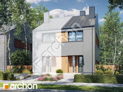 Проєкт будинку ARCHON+ Будинок в рео (Б) 