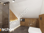 Проект будинку ARCHON+ Будинок в хлорофітумі (А) візуалізація ванни (візуалізація 3 від 3)