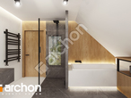 Проект дома ARCHON+ Дом в хлорофитуме (А) визуализация ванной (визуализация 3 вид 2)