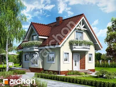 Проект дома ARCHON+ Дом в антоновке вер.2 