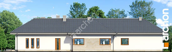 Боковой фасад Дом в кливиях 2 (Г2)