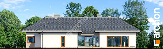 Дворовой фасад Дом в кливиях 2 (Г2)