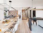 Проект будинку ARCHON+ Будинок у феліціях (Г2) денна зона (візуалізація 1 від 4)