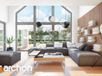 Проект будинку ARCHON+ Будинок у феліціях (Г2) денна зона (візуалізація 1 від 5)