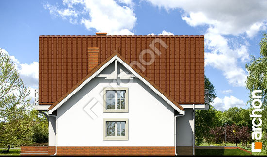 Бочний фасад Будинок в рододендронах 5 вер.2