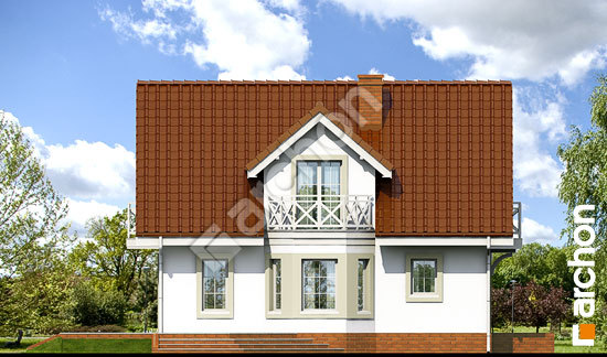 Бочний фасад Будинок в рододендронах 5 вер.2