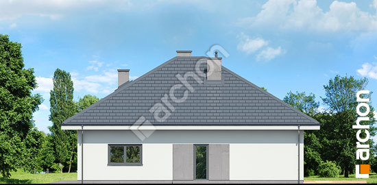 Бочний фасад Будинок в хакетіях 10