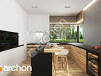 Проект дома ARCHON+ Дом в хакетиях 10 визуализация кухни 1 вид 1