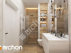 Проект будинку ARCHON+ Будинок в хакетіях 10 візуалізація ванни (візуалізація 3 від 2)