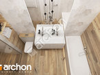 Проект дома ARCHON+ Дом в хакетиях 10 визуализация ванной (визуализация 3 вид 4)