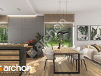 Проект дома ARCHON+ Дом в хакетиях 10 дневная зона (визуализация 1 вид 6)