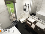 Проект дома ARCHON+ Дом в липенниках 2 визуализация ванной (визуализация 3 вид 4)