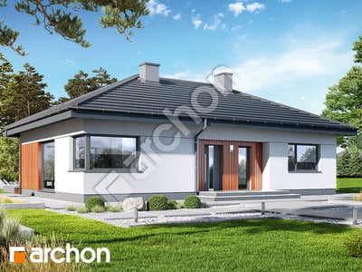 Проект дома ARCHON+ Дом в липенниках 2 