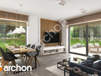 Проект будинку ARCHON+ Будинок у липниках 2 денна зона (візуалізація 1 від 7)