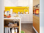 Проект будинку ARCHON+ Будинок в бугунвіліях (Г2) візуалізація кухні 1 від 1