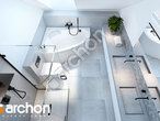 Проект будинку ARCHON+ Будинок у гвоздиках візуалізація ванни (візуалізація 3 від 4)