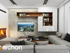 Проект будинку ARCHON+ Будинок в клематисах 12 (БТ) вер. 2 денна зона (візуалізація 2 від 3)