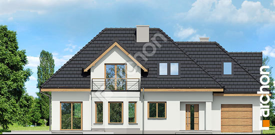 Передній фасад Будинок в авокадо (Г) вер.2