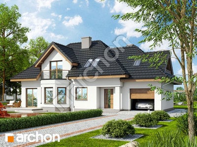 Проект дома ARCHON+ Дом в авокадо (Г) вер.2 