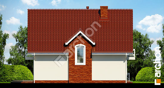 Боковой фасад Дом в кувшинках вер.2