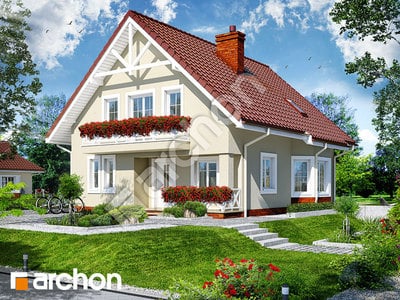 Проект дома ARCHON+ Дом в кувшинках вер.2 