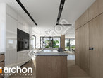 Проект будинку ARCHON+ Будинок в підсніжниках 3 візуалізація кухні 1 від 2
