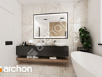 Проект будинку ARCHON+ Будинок в підсніжниках 3 візуалізація ванни (візуалізація 3 від 3)