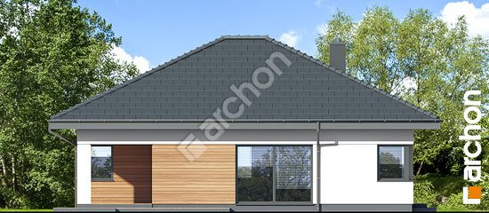 Бочний фасад Будинок в хакетіях 5 (Е) ВДЕ