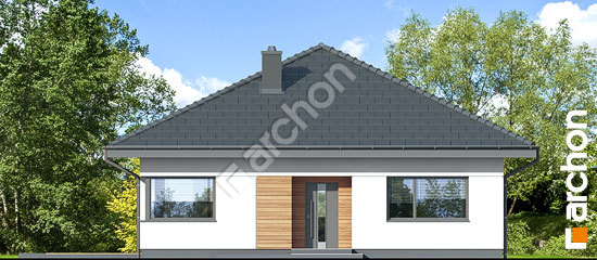 Передній фасад Будинок в хакетіях 5 (Е) ВДЕ