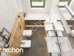 Проект будинку ARCHON+ Будинок під помаранчею 3 візуалізація ванни (візуалізація 3 від 4)