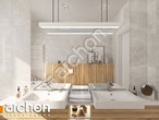 Проект дома ARCHON+ Дом под апельсином 3 визуализация ванной (визуализация 3 вид 1)