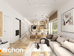 Проект будинку ARCHON+ Будинок під помаранчею 3 денна зона (візуалізація 1 від 2)