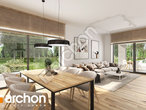 Проект дома ARCHON+ Дом под апельсином 3 дневная зона (визуализация 1 вид 5)
