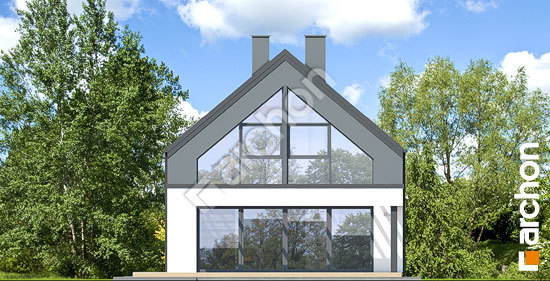 Дворовий фасад Будинок в малинівці 33