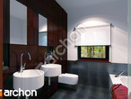 Проект будинку ARCHON+ Будинок під червоною горобиною (ПН) вер. 2 візуалізація ванни (візуалізація 3 від 1)